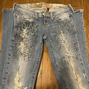 vintage Guess low-rise starlet skinny jeans!